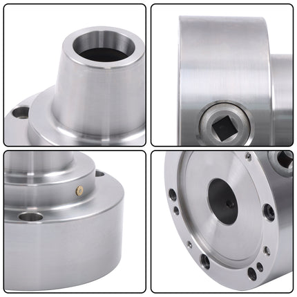 Findmall 5C Collet Lathe Chuck Closer With Semi-finished Adp.2-1/4" x 8 Thread