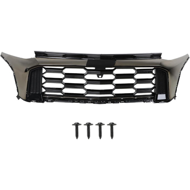 Findmall Chrome and Black Front Upper Bumper Grille Replacement for Equinox ACTIV 2025-2026 26530365