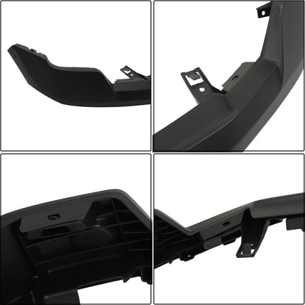 Findmall Primed Textured Front Upper Bumper Cover with Wheel Opening Molding Holes Replacement for 2009-2014 Ford F-150, FO1000644C, DL3Z-17D957-BPTM