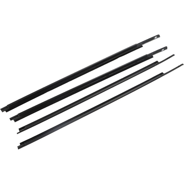 Findmall Door Belt Weatherstrip Molding Kit for 2008-2020 Toyota Sequoia, 4-Piece