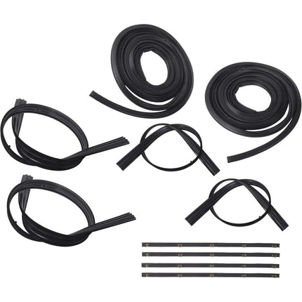 Findmall Door & Window Weatherstrip Kit for 1972-1979 Dodge D/W Pickups, 10-Piece