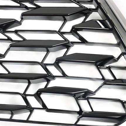 Findmall Front Upper Mesh Grille for 2020-2022 Toyota Highlander, Chrome, Without Camera Hole