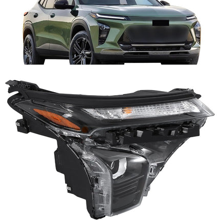 Findmall Headlight Assembly Projector w/o DRL Right Side RH Replacement for Trax LS RS 2024-2025
