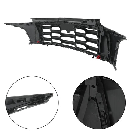 Findmall Glossy Black Front Upper Bumper Grille Replacement for Equinox ACTIV 2025-2026