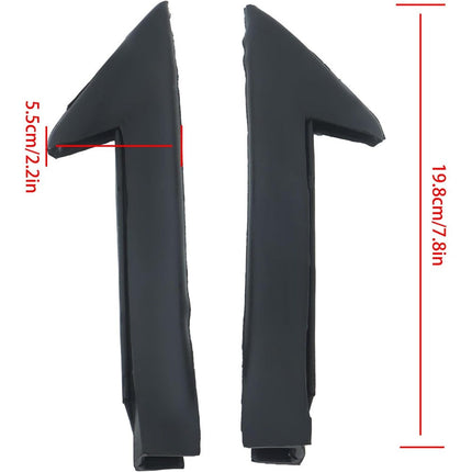 Findmall Front Triangle Window Weatherstrip Seals for 1982-1992 Chevrolet Camaro, Pair