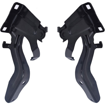Findmall Black Car Hood Hinge Driver and Passenger Side Replacement for 2014-2017 Nissan Rogue