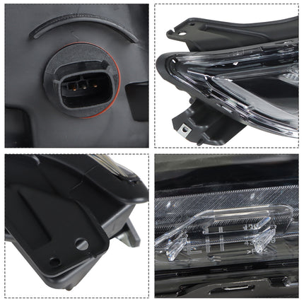 Findmall Headlight Headlamp Assembly with DRL Passenger Side Right RH Replacement for Blazer 2019 2020 2021 2022 Replacement for GM2563118