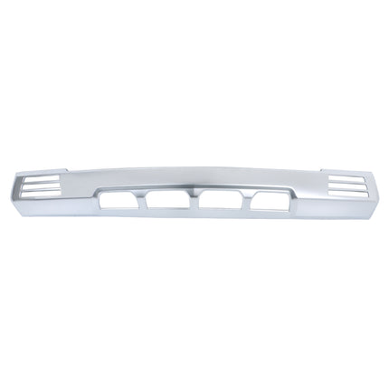 Front Bumper Lower Valance Skid Plate Matte Chrome Plastic Replacement for Silverado 1500 2022-2023 84878970