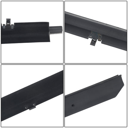 Findmall Inner & Outer Window Belt Sweep Kit for 1982-1993 Chevrolet S10 Pickup, 4-Piece