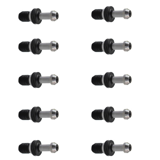 findmall 10Pcs BT40 60°0.589" Pull Stud Retention Knob Fits for Okuma Roku-Roku CNC