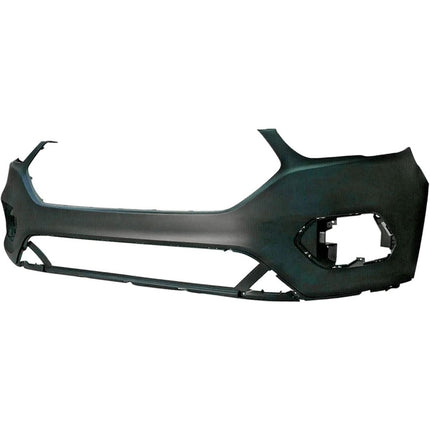 Findmall Primed Front Bumper Cover Replacement for 2017-2019 Ford Escape, GJ5Z-17757-A/PTM