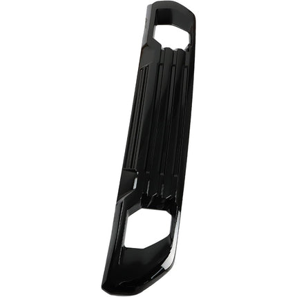 Findmall Front Lower Bumper Grille Plate Filler for 2019‑2022 GMC Sierra 1500 AT4 Denali, Painted Gloss Black Factory Plastic, Replacement for 84176747