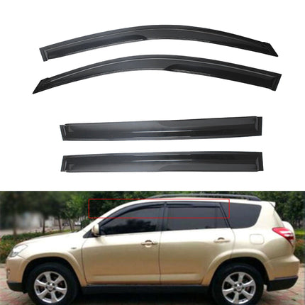Findmall Side Window Vent Visor Rain Guard Deflector Replacement for 2006-2012 Toyota Rav4