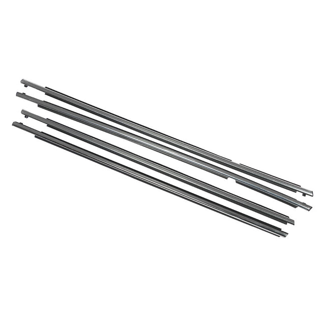 Findmall Chrome Window Weatherstrip Kit for 2013-2018 Toyota RAV4, 4-Piece