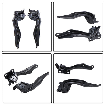 Findmall Hood Hinge Set Replacement for Forester Replacement for Forester 2014-2018 Replacement for 57260SG0109PM 57260SG0009P, Black, Easy installation
