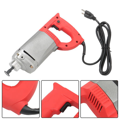 findmall Electric Concrete Vibrator 1500W 110V Hand Held Concrete Vibrator 4Ft Long Cement Vibrarator