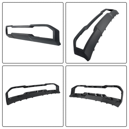 Findmall Front Bumper Lower Open-Style Skid Plate for 2022-2024 GMC Sierra 1500, Gray
