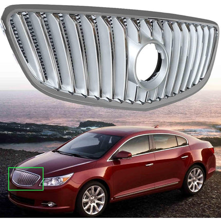 Findmall Front Grille for 2010-2013 Buick LaCrosse, Chrome