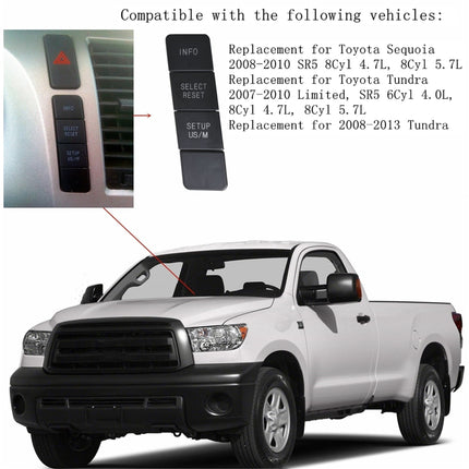 Findmall 84977-0C020 Drive Monitor Switch Replacement for Toyota Tundra Sequoia SR5 2008-2013