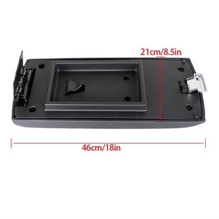 Findmall Black Car Armrest Lid Center Console Lid Cover Replacement for Flex 2013-2017 02ITG1210ABK FA8Z7406024AB