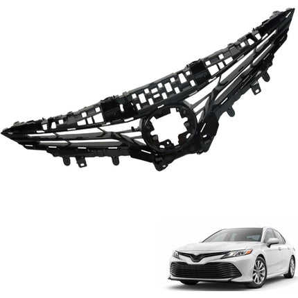 Findmall Front Upper Grille for 2021-2022 Toyota Camry LE XLE, Black