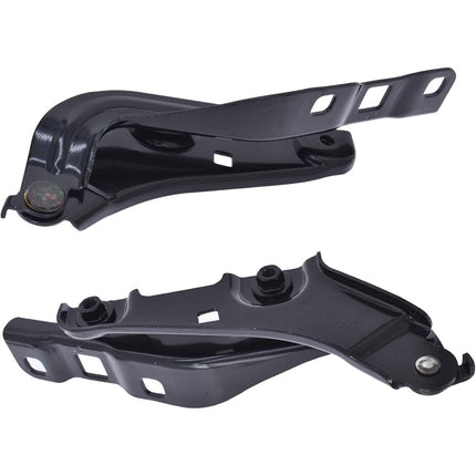 Findmall Hood Hinge Set Steel Black Replacement for 2016-2018 Malibu 1236171 1236170 23134811 23134810