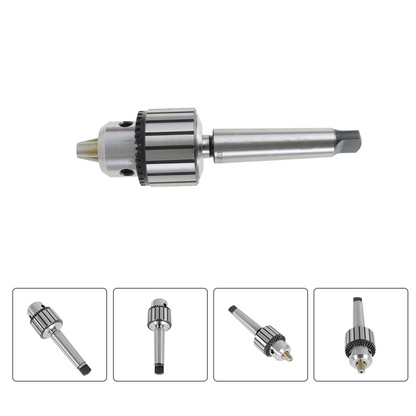 1/8" - 5/8" Drill Chuck, MT3-JT33 Super Heavy Duty Drill Press Chuck with Chuck Chuck Key