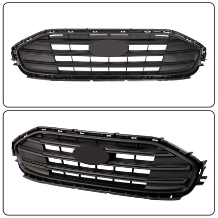 Findmall Front Grille Upper Black Mesh Style Replacement for Transit Connect 2019-2023