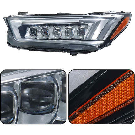 Findmall Headlight Assembly Replacement for Acura MDX 2017-2020 AC2502130