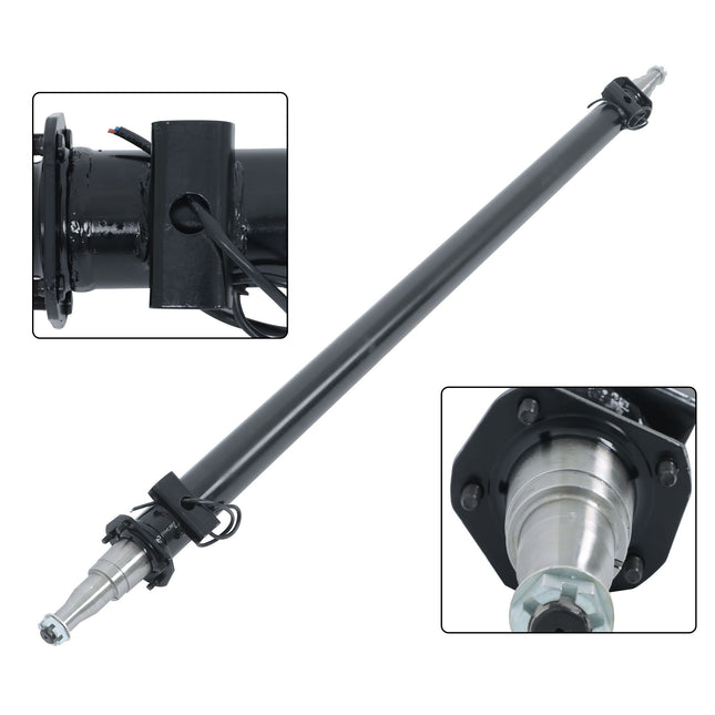 Findmall 6,000 lb Trailer Axle Beam, 73 in Hub Face, 58 in Spring Center