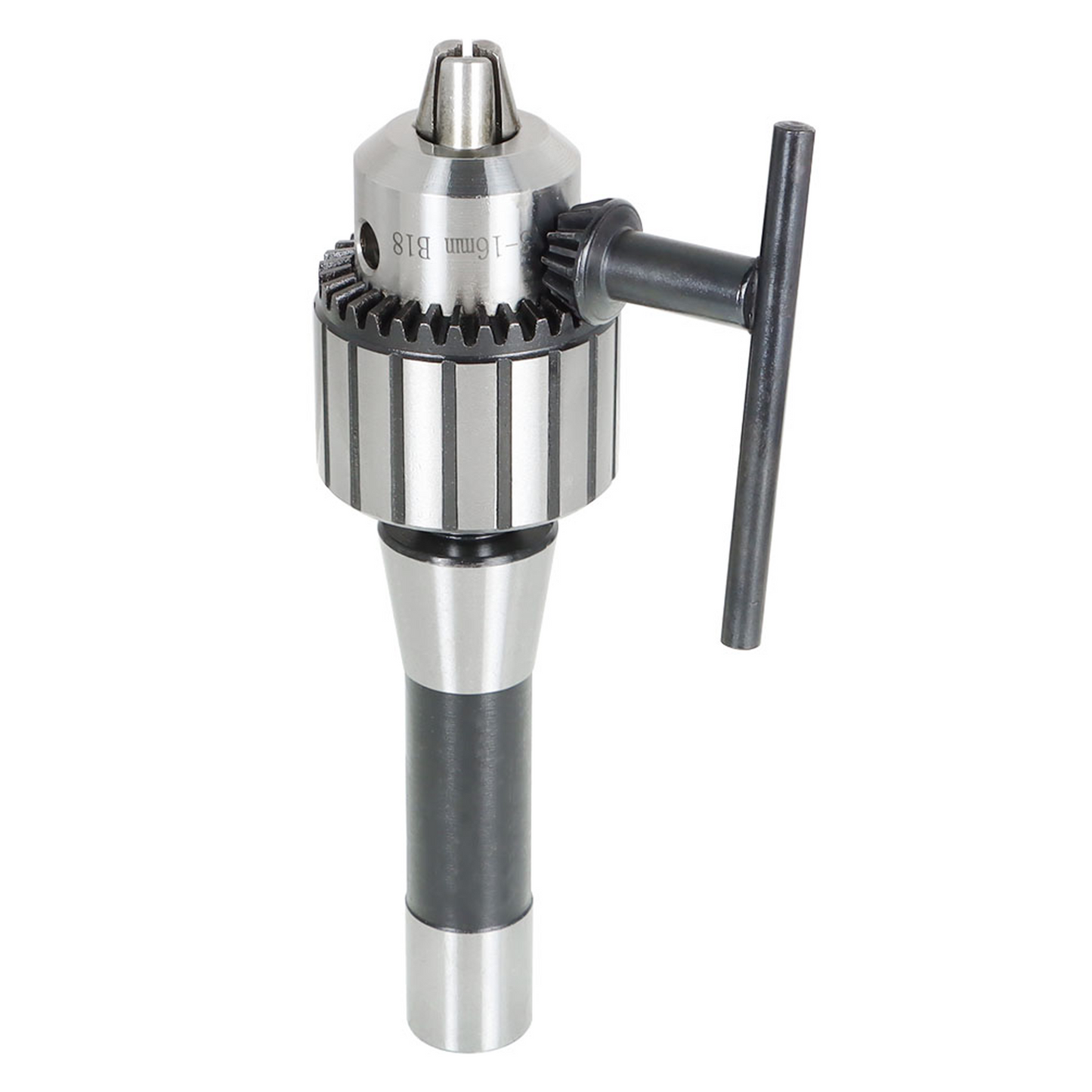 1/8" - 5/8" Drill Chuck, R8-B18 Super Heavy Duty Drill Press Chuck with K32 Chuck Key (3-16 MM)