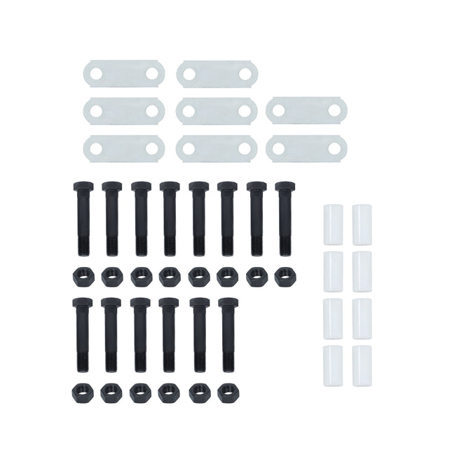 Findmall Trailer Suspension Shackle Kit, 3-1/8 in Shackles, 8 Straps