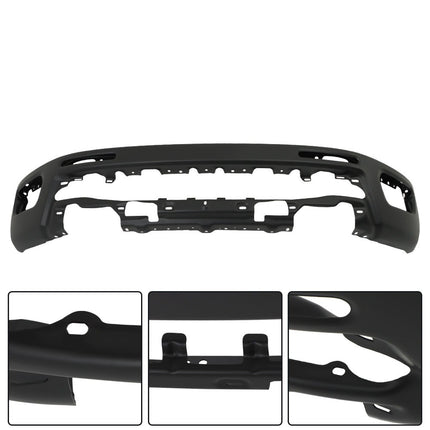 Findmall Paintable Steel Front Bumper Without Parking Sensor Holes for 2019‑2023 Ford Ranger, Replacement FO1002435 KB3Z17757AAPTM