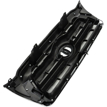 Findmall Front Upper Grille for 2005-2011 Toyota Tacoma, Chrome Frame with Black Insert