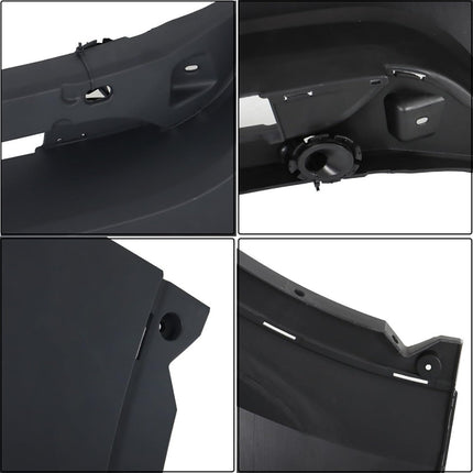 Findmall Primed Front Bumper Cover with Parking Sensor Holes Replacement for 2011-2015 Ford Explorer, FO1014108, BB5Z-17D957-BPTM