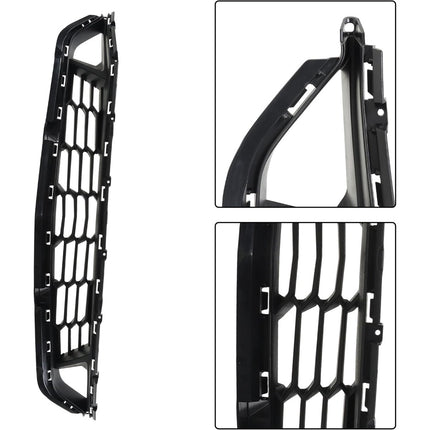 Findmall 2-Piece Black Front Upper and Lower Bumper Grille Set Replacement for Camaro LT and LS 2019-2024 84047465 84112283