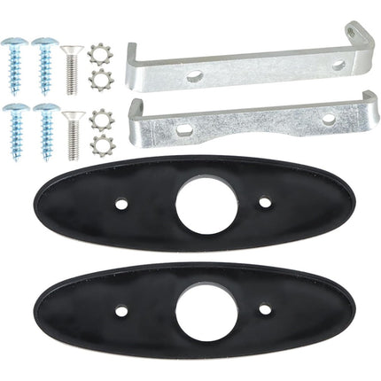 Findmall Bullet Mirror Mounting Kit for select 1970-1981 Camaro, Firebird and Other Models, Left and Right
