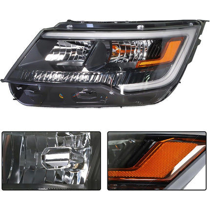 Findmall Headlight Assembly for 2016–2018 Ford Explorer Front Left Driver Side, Replaces FB5Z-13008-AD