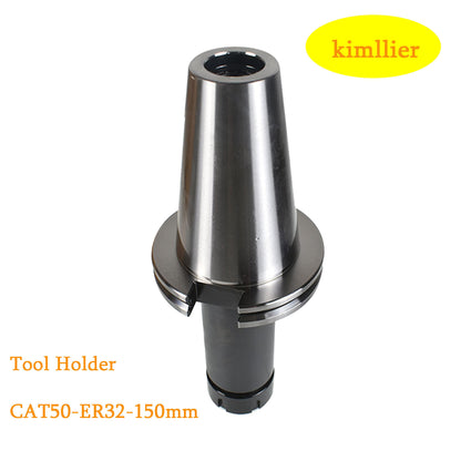 findmall CAT50-ER32 Collet Chuck 6" Gage Length 2pcs Tool Holder Set Thread 1"-8 Fit for CNC Engraving Machine and Milling Lathe Tool