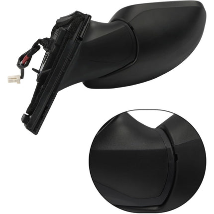 Findmall Right Side Power Side Rearview Mirror Replacement for Sentra 2020-2022 Replacement for NI1321326 3-Pin Connector