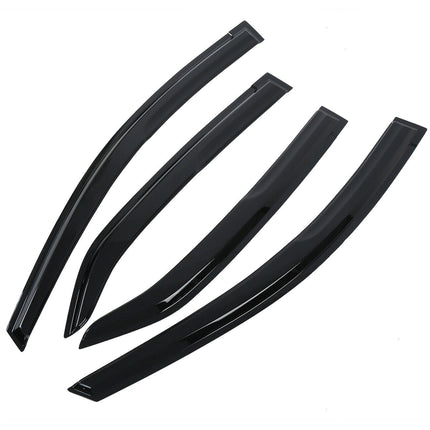 Findmall Smoke Tint Side Window Visor Vent Rain Guard Deflector Replacement for 2014-2017 Toyota Corolla