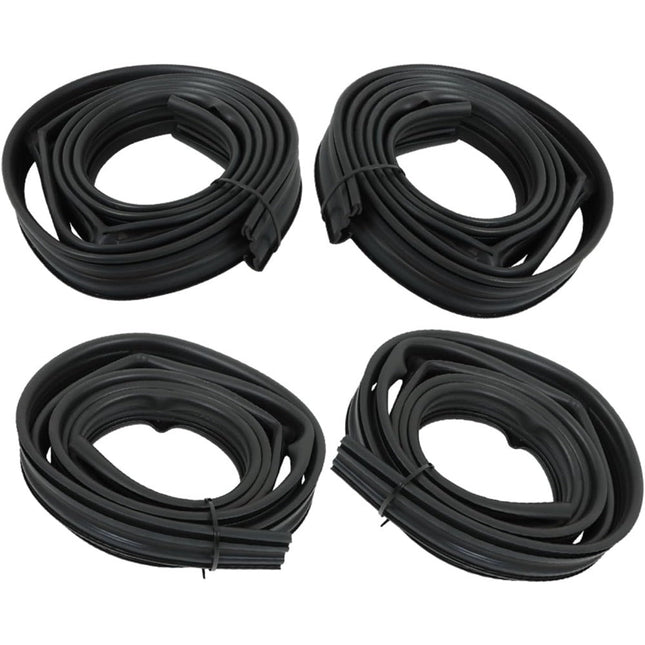Findmall Door Glass Run Channel Seals for Toyota Land Cruiser & Lexus LX450