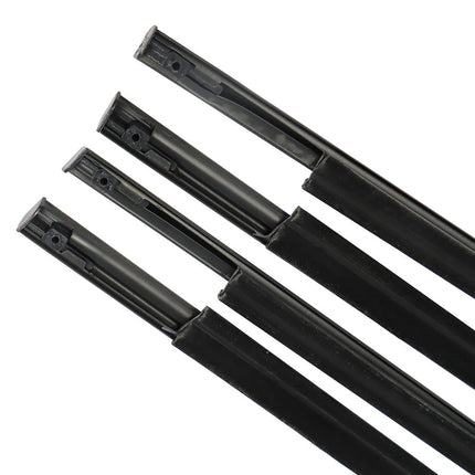 Findmall Outer Window Belt Weatherstrip Kit for Ram Trucks, 4-Piece