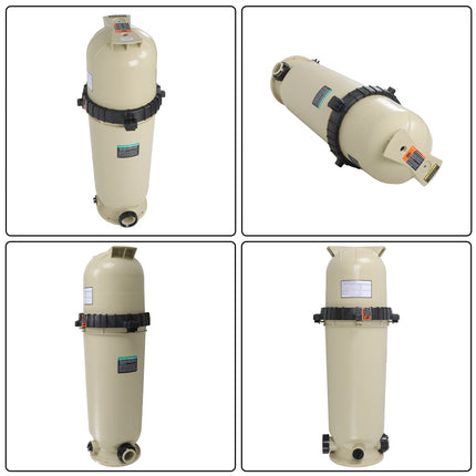 Findmall 160317 Single Cartridge Pool Filter Pump 150 Square Feet 150 GPM Replacement for Clean & Clear CC150 Filter