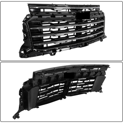 Findmall Chrome and Black Front Upper Grille Molding Trim Replacement for Traverse LT 2024-2026 84870686