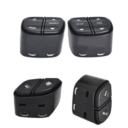 Findmall Steering Wheel Control Switch Button Replacement for Chevy Silverado GMC Yukon Sierra Replaces 21997738, 21997739, 1999442, 1999443