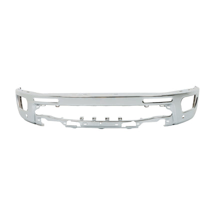 Findmall Chrome Steel Front Bumper Face Bar with Parking Sensor Holes Replacement for 2019-2023 Ford Ranger, LB3Z-17757-A, KB3Z-17757-B