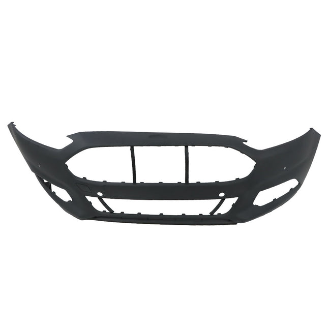 Findmall Primed Front Bumper Cover Replacement for 2013-2016 Ford Fusion with Parking Sensor Holes and Tow Hook Hole