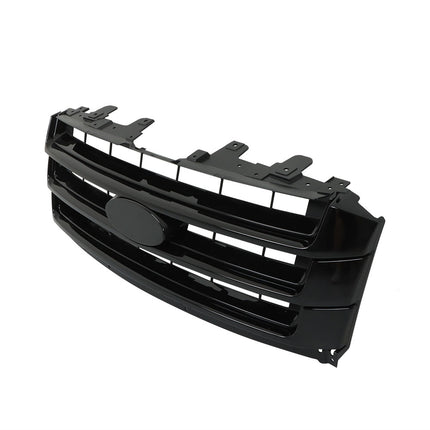 Findmall Gloss Black Front Upper Grille Replacement for 2015-2017 Expedition