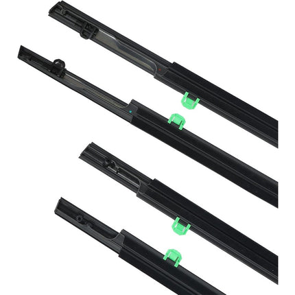 Findmall Chrome Outer Window Belt Weatherstrip Kit for 2012-2016 Honda CR-V